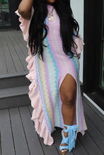 Load image into Gallery viewer, New Arrivals - Knitted Split Detail Maxi Dress