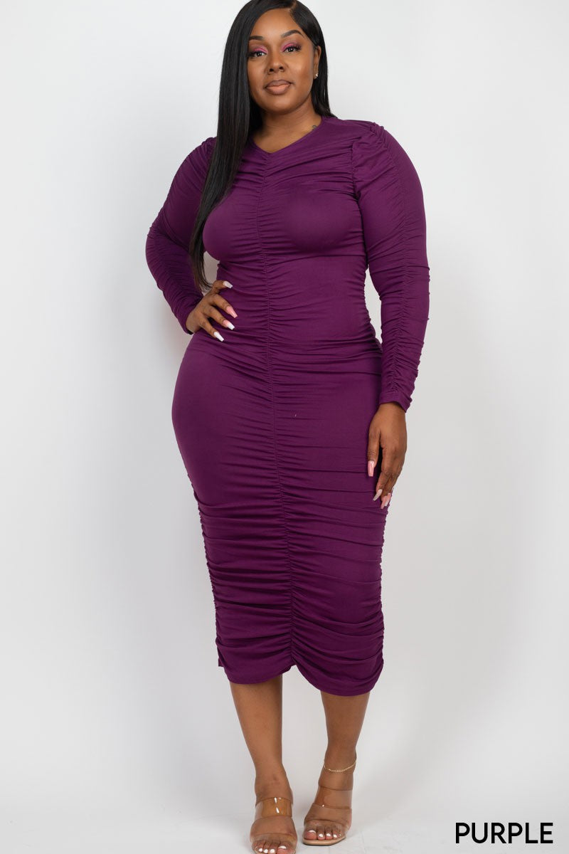 Chic Detail Curvy Dress