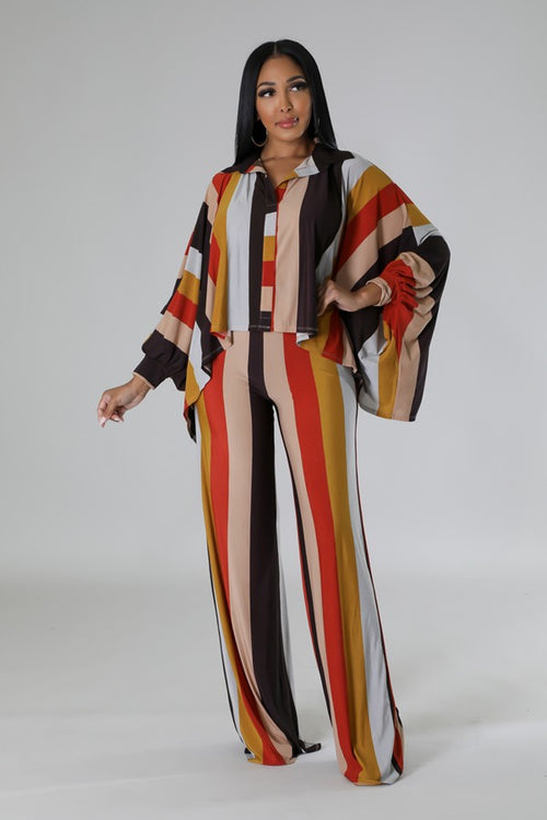 New Arrivals - Striped Set