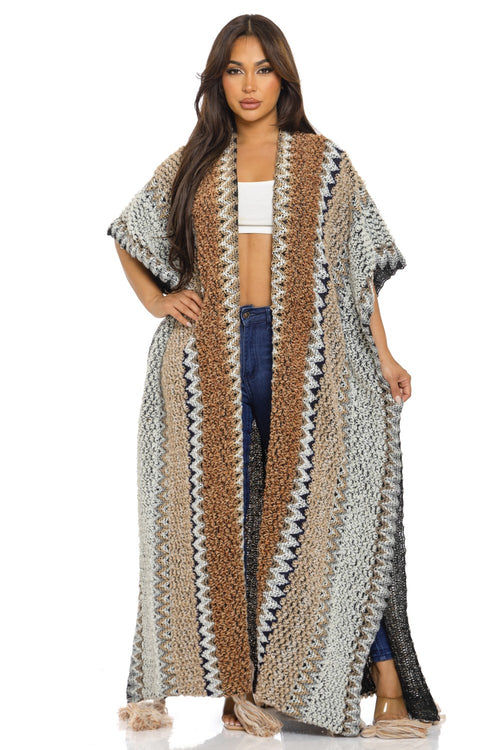 New Arrivals - Long Tassel Cardigan Sweater