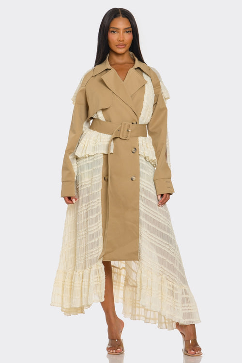 New Arrivals  - Trench Coat (Curvy)