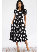 Load image into Gallery viewer, Polka Dot Dress With Pockets
