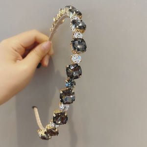 Crystal Jeweled Headband - Accessories