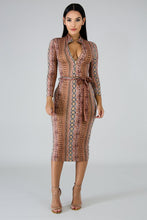 Load image into Gallery viewer, Snakeskin Dress
