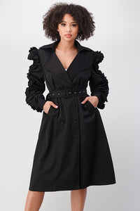 Double Breasted Trench Coat Outerwear