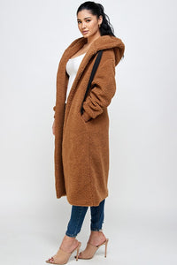 Hooded Teddy Coat| Outerwear