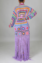 Load image into Gallery viewer, Cuddle Up Crochet Sweater - Outerwear
