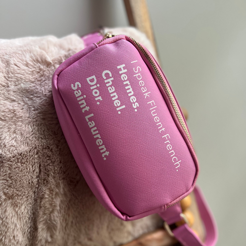 I Speak Fluent Crossbody Fanny Pack - Accessories