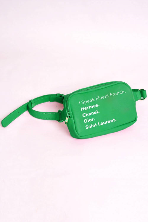 I Speak Fluent Crossbody - Accessories
