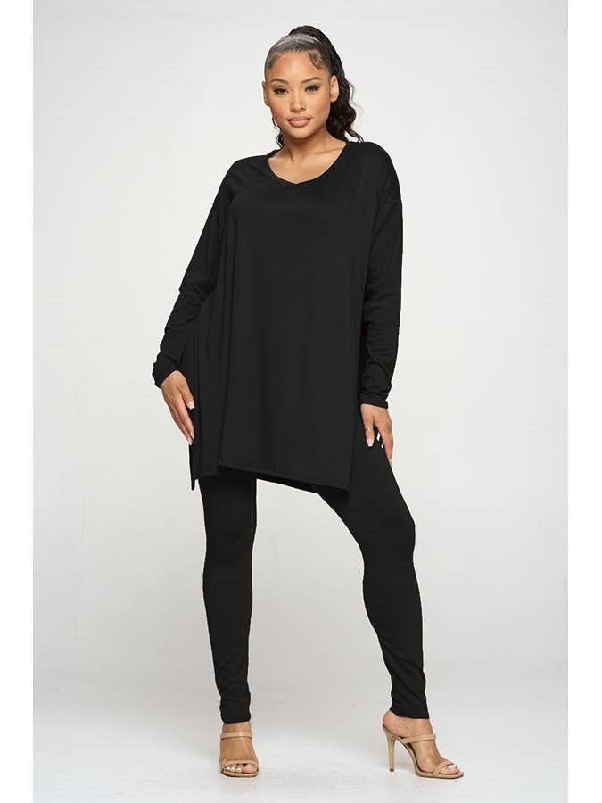 Comfy Oversize Top and leggings Set