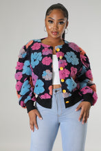 Load image into Gallery viewer, Flower Print Cardigan - Now On Sale
