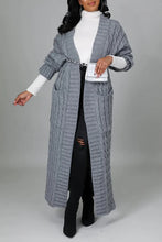Load image into Gallery viewer, Grey Skies Cardigan Outerwear
