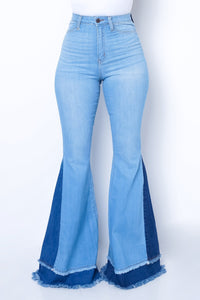 Throw Back Jeans Bottoms| Pants