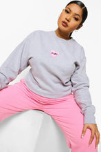 Load image into Gallery viewer, U Up Logo Sweatshirt Curvy - sweatshirt
